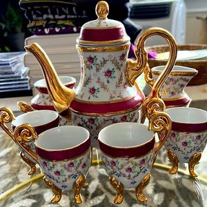 7 piece tea set